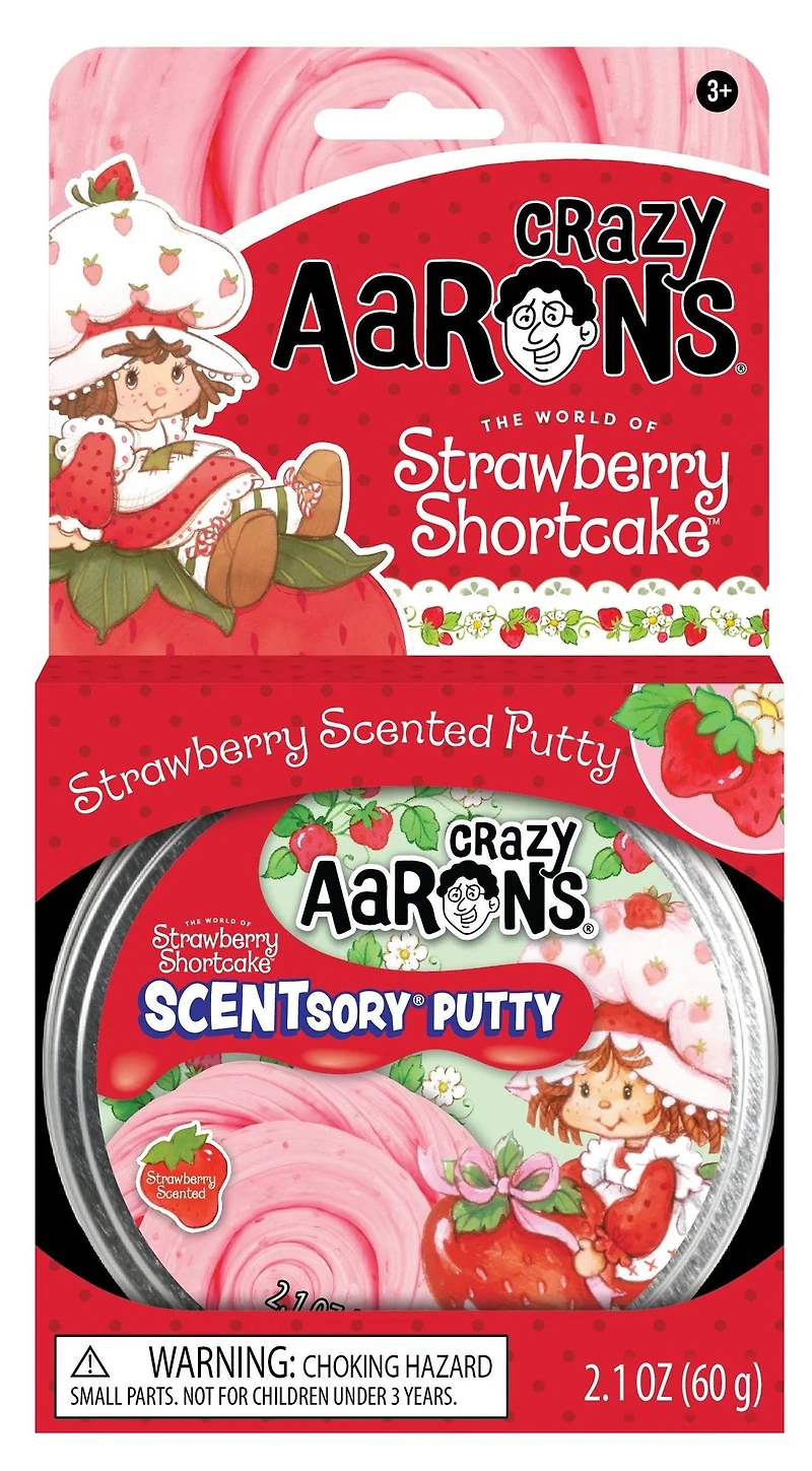 Crazy Aaron's 4" Scentsory - Strawberry Shortcake