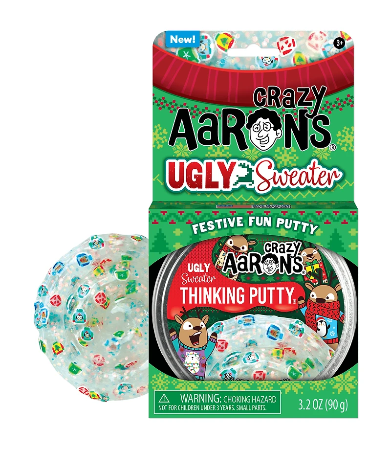Crazy Aaron's 4" - Ugly Sweater