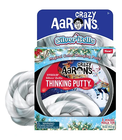 Crazy Aaron's Mega 1 Pound - Silver Bells