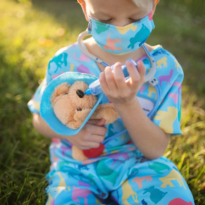 Dress Up Careers Veterinarian Scrubs with Accessories