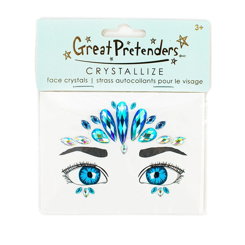Face Crystals - Ocean Mermaid