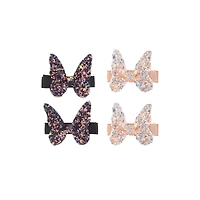 Rockstar Butterfly Hairclips (2PC Set)