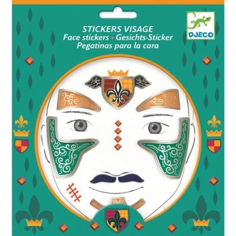 Face Stickers Knight