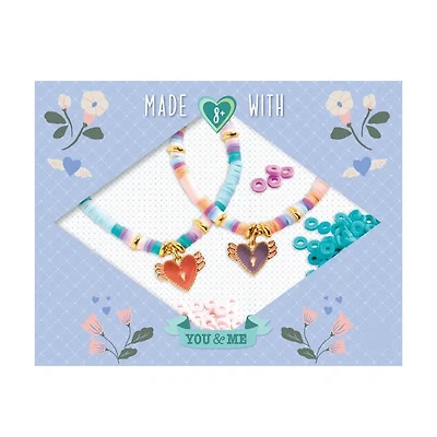 Heart Heishi Beads & Jewelry