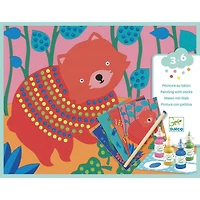 Le Petit Artist - Painting Pointillism