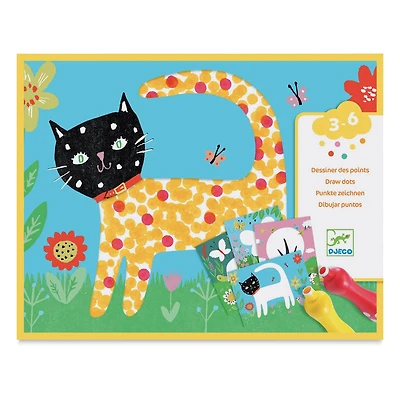 Le Petit Artist - Painting - Small Dot Painting