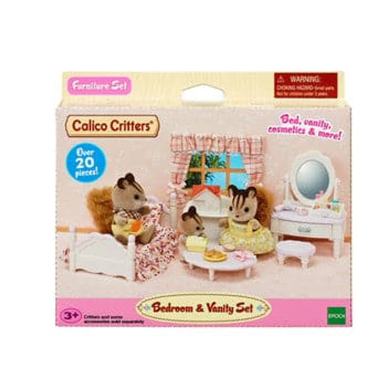 Calico Critters Bedroom & Vanity Set