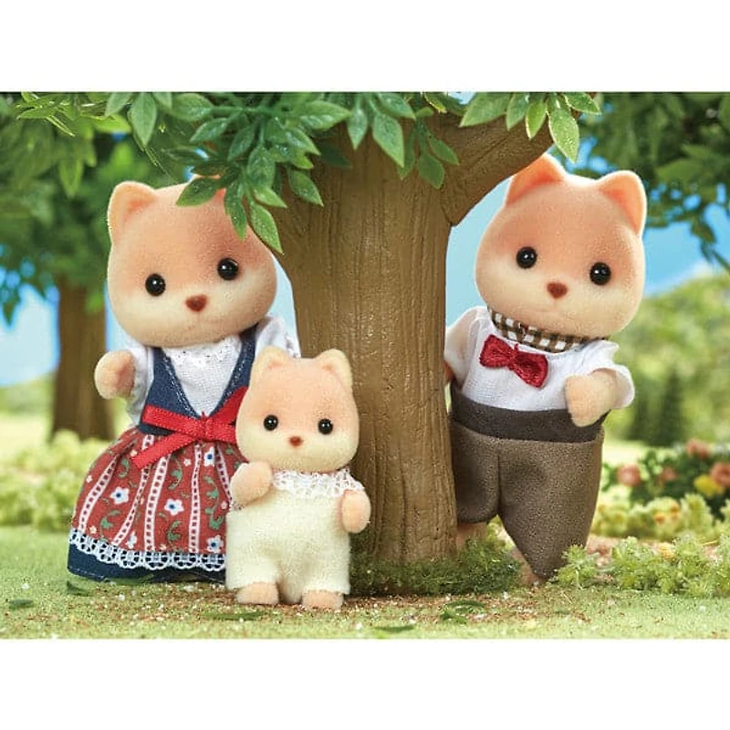 Calico Critters Caramel Dog Family