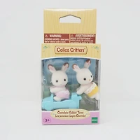 Calico Critters Chocolate Rabbit Twins
