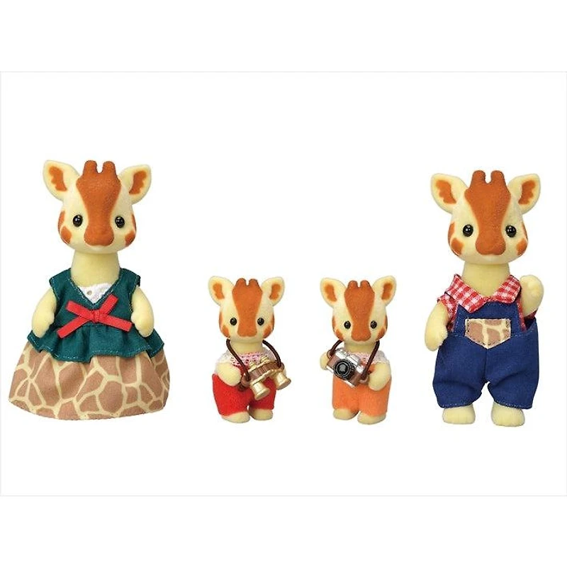 Calico Critters Highbranch Giraffe Family