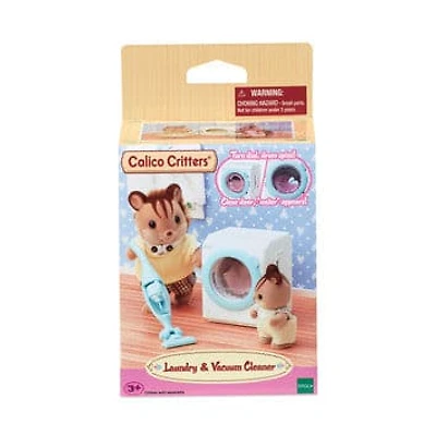 Calico Critters Laundry & Vacuum Cleaner