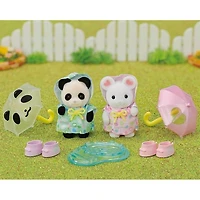 Calico Critters Nursery Friends - Rainy Day Duo