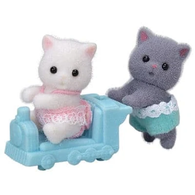 Calico Critters Persian Cat Twins
