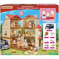 Calico Critters Red Roof Grand Mansion Gift Set