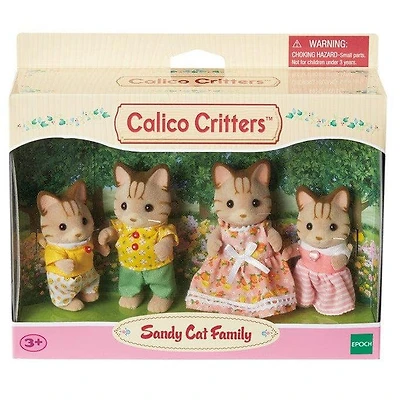 Calico Critters Sandy Cat Family