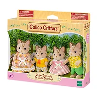 Calico Critters Striped Cat Family