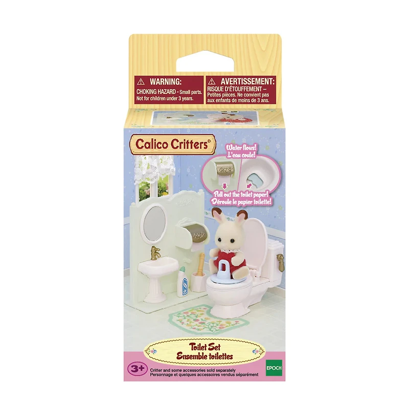 Calico Critters Toilet Set