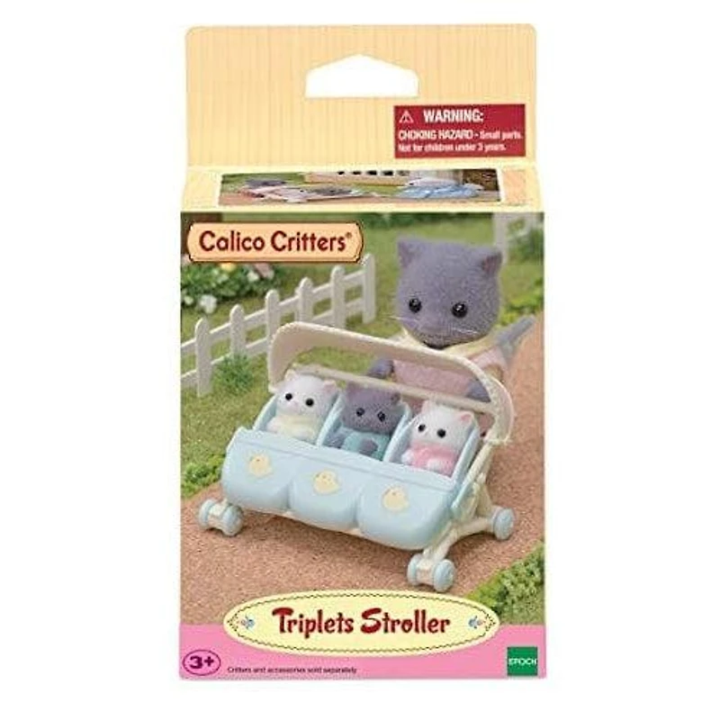 Calico Critters Triplets Stroller