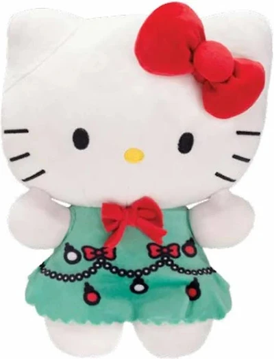 10.5" Hello Kitty Christmas Dress