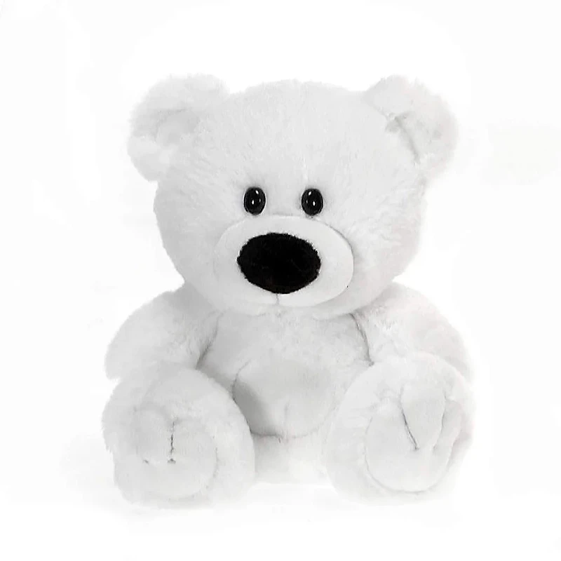 6" Sitting Bear - White