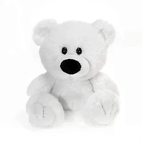 6" Sitting Bear - White
