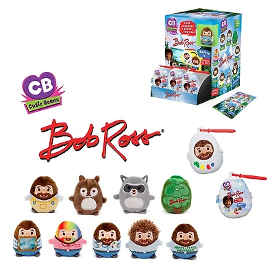 Cutie Beans - 3” Bob Ross