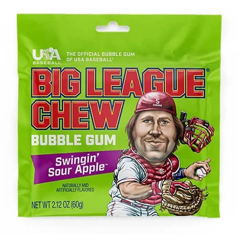 Big League Chew Swingin' Sour Apple