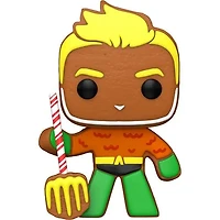 DC Comics Super Heroes - Gingerbread Aquaman Funko Pop! Vinyl Figure