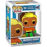DC Comics Super Heroes - Gingerbread Aquaman Funko Pop! Vinyl Figure
