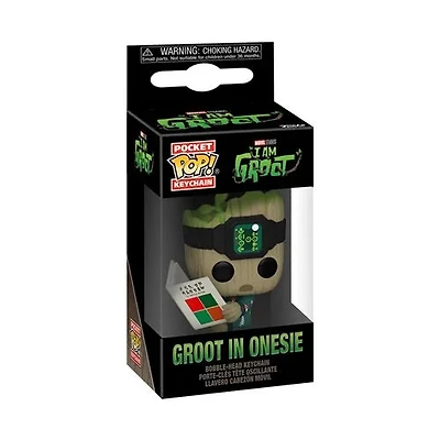 I Am Groot - Groot in Onesie Funko Pocket Pop! Key Chain