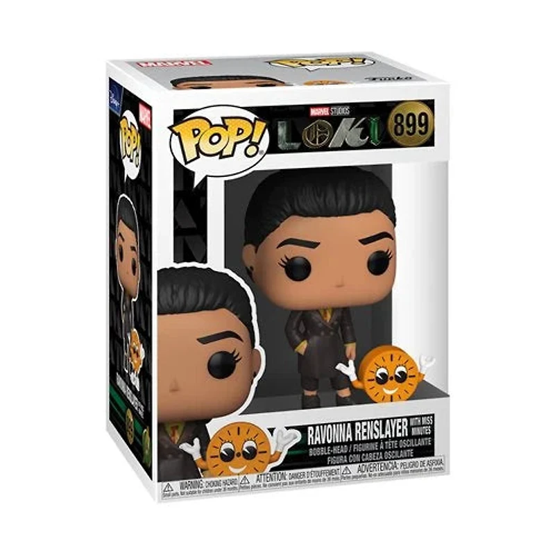 Loki - Ravonna Renslayer with Miss Minutes Funko Pop! Vinyl Figure and Buddy
