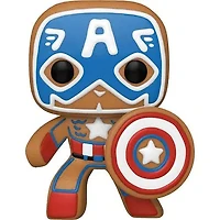 Marvel Holiday - Gingerbread Captain America Pop! Vinyl Figure