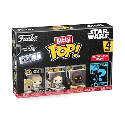 Star Wars - Luke Skywalker Bitty Funko Pop! Mini-Figure 4-Pack