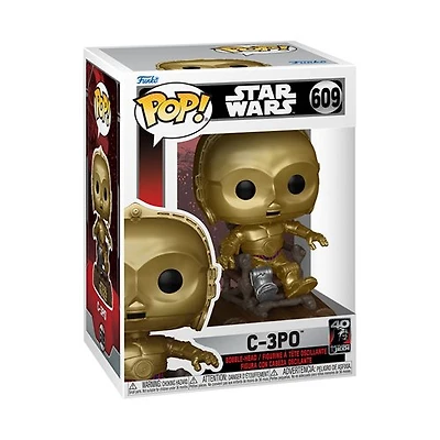 Star Wars: Return of the Jedi 40th Anniversary - C-3PO in Chair Funko Pop! Vinyl Figure