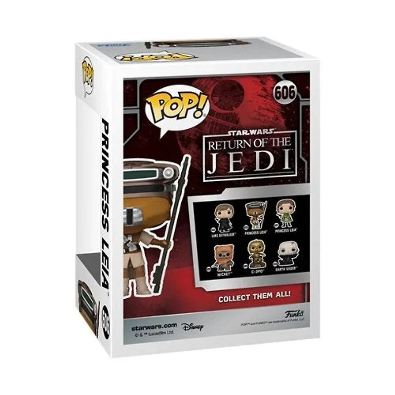 Star Wars: Return of the Jedi 40th Anniversary - Princess Leia (Boushh) Funko Pop! Vinyl Figure