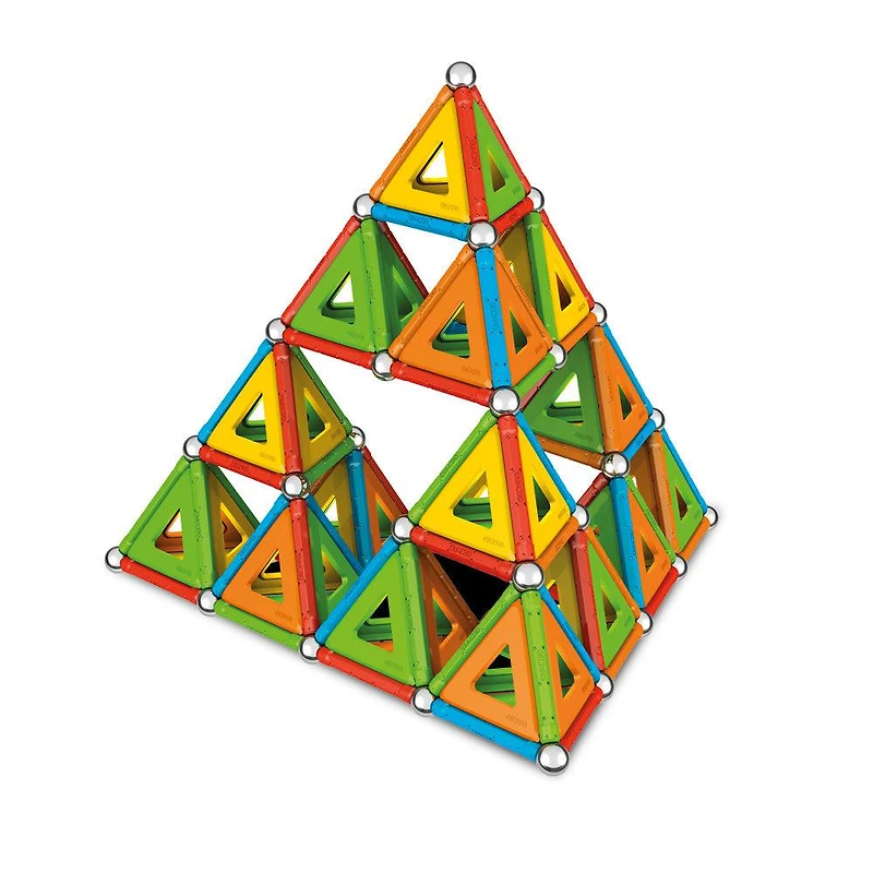 Geomag Masterbox Supercolor Panels Recycled 338 Pieces