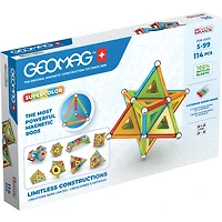 Geomag Supercolor Panels Recycled 114 Pieces