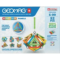 Geomag Supercolor Panels Recycled 52 Pieces
