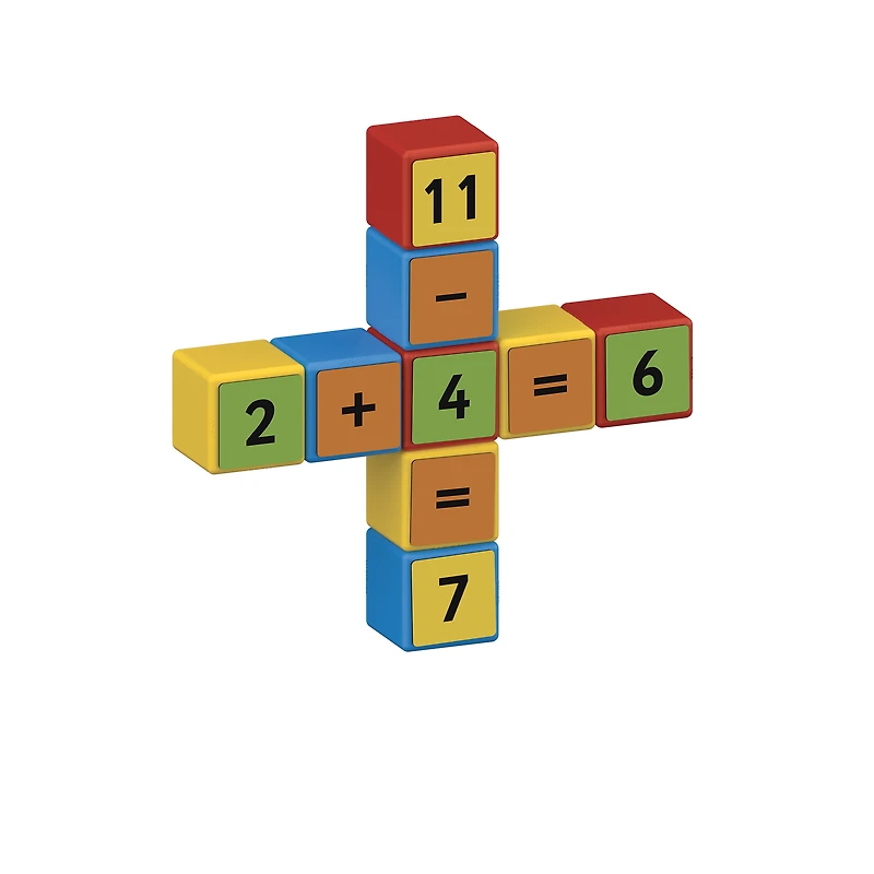 Magicube Math Building Recycled 55 Pieces