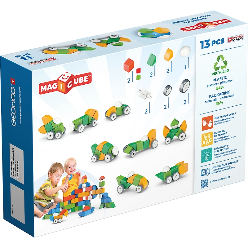 Magicube Shapes Recycled 13 Pieces