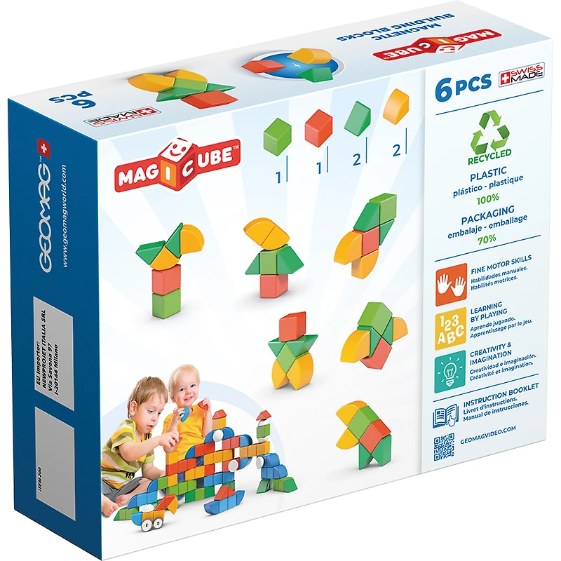 Magicube Shapes Recycled Pieces