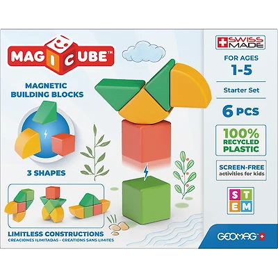 Magicube Shapes Recycled Pieces