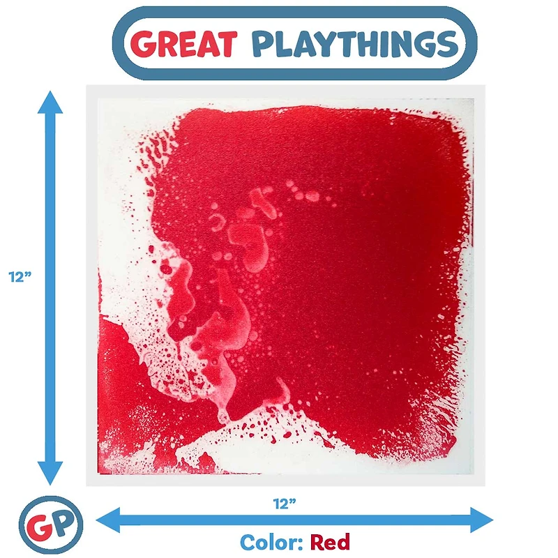 11.8" Square Liquid Sensory Floor Tile - Box of 6
