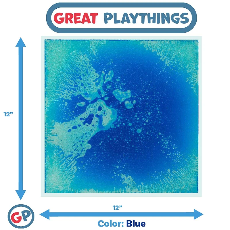 11.8" Square Liquid Sensory Floor Tile