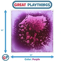 11.8" Square Liquid Sensory Floor Tile