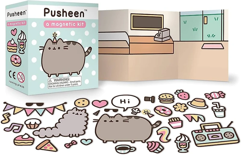 Pusheen: A Magnetic Kit