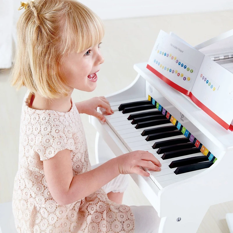 Deluxe Grand Piano - White