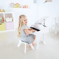 Deluxe Grand Piano - White
