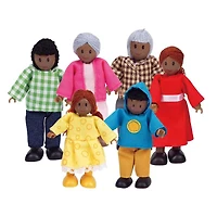 Dollhouse Families - Happy Family African American