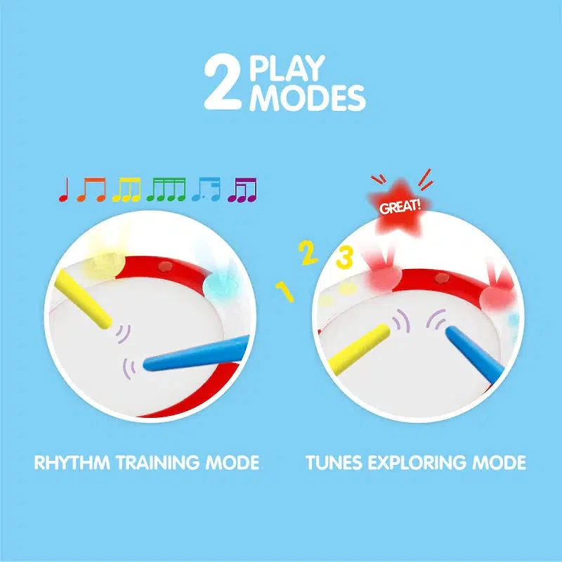 Hape Learn To Play Drum | Toy Percussion Instrument